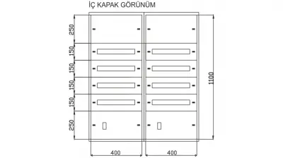 TMŞ + 60 + 60 ADET SİGORTA DAĞITIM PANOSU