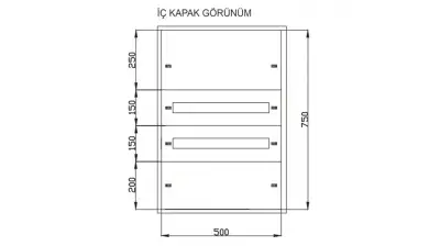 TMŞ + 60 ADET SİGORTA DAĞITIM PANOSU